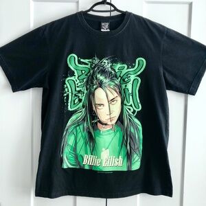 Billie Eilish, T-Shirt, 2021, Music, Band, Tshirt, Mens, Size XL, Good Condition